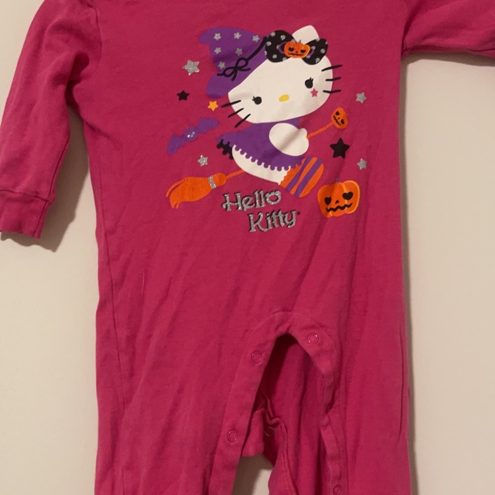 Hello Kitty Halloween onesie